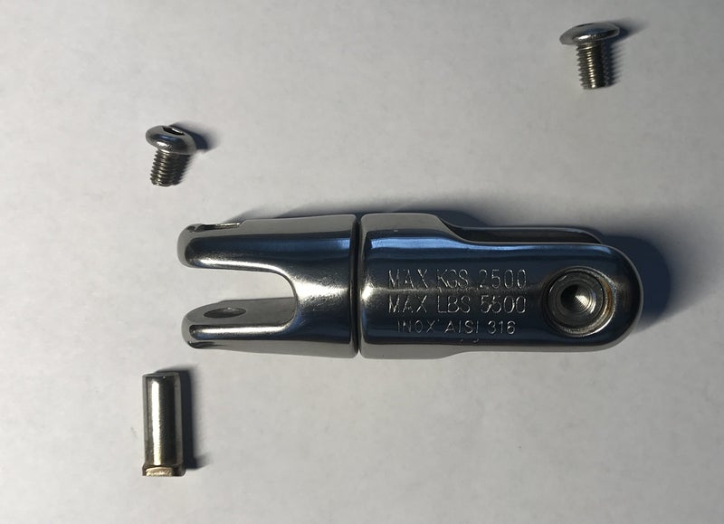 US Stainless موصل دوار مرساة من الفولاذ المقاوم للصدأ 316 بحري 5/16" أو 8 مم - Image 5